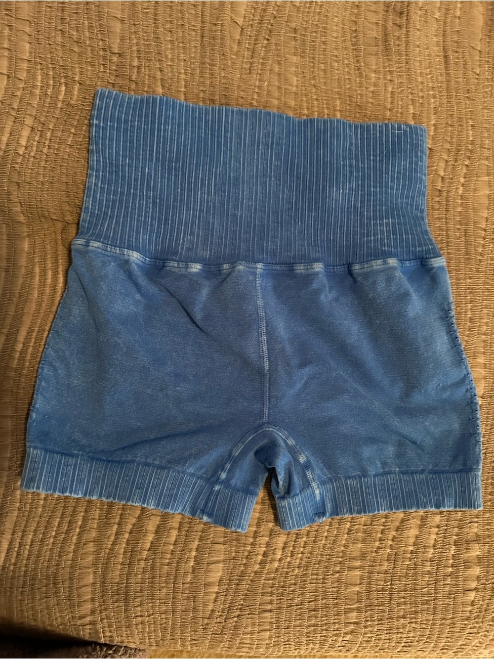 Free People Movement Good Karma Running Shorts - Light Cobalt. Size XS/S